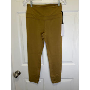 NWT Varley Mustard High-Rise Leggings